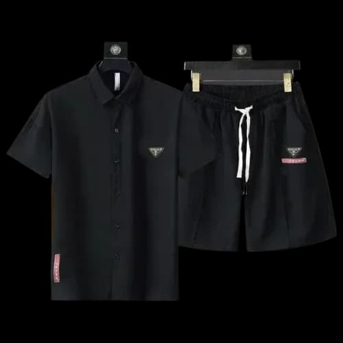 Luxury set T shirt Shorts Moncler Prada Fendi Gucci Louis Vuitton — T-Shirts from Weidian, photo 2 of 2