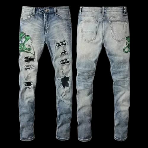 Amiri jeans slim — Pants from Weidian, photo 2 of 2