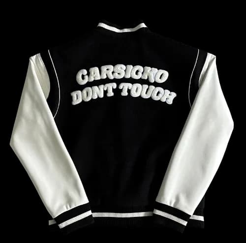 Car Sicko Heart Varsity Jacket — Jackets from Weidian, photo 2 of 2