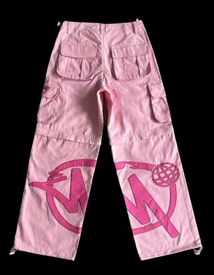 Minus Two Cargo Pants Detachable Pink — Pants from Weidian, photo 2 of 2