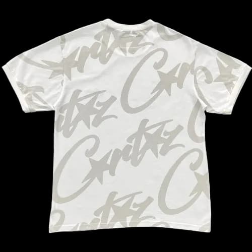 corteiz tee Alcatraz full print white gray — T-Shirts from Weidian, photo 2 of 2