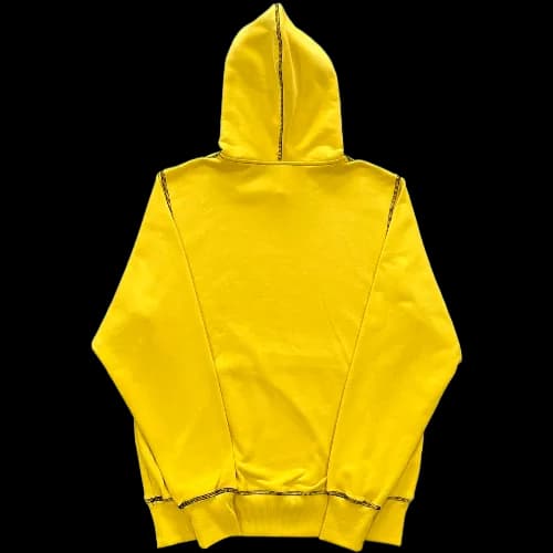corteiz hoodie Alcatraz topstitching yellow — Hoodies from Weidian, photo 2 of 2