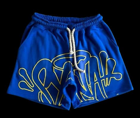 Syna World Summer Set Blue Yellow Tee and Shorts — T-Shirts from Weidian, photo 2 of 2