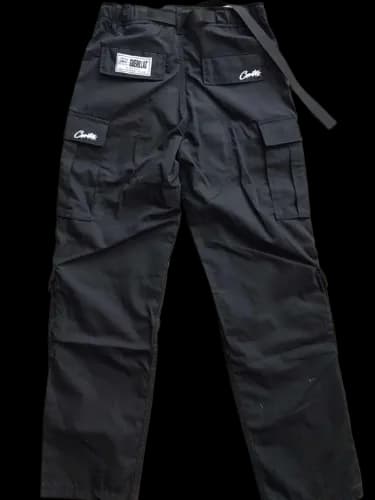 Corteiz pants cargo black white logo — Pants from Weidian, photo 2 of 2