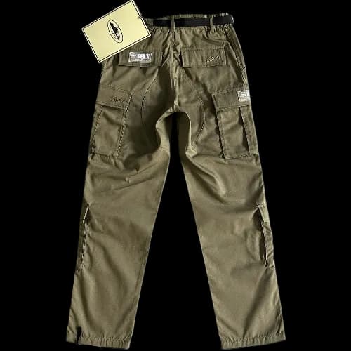 corteiz pants cargo military green logo — Pants from Weidian, photo 2 of 2