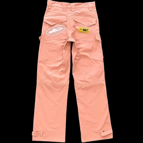corteiz pants cargo Slant pocket Pink Bottoms — Pants from Weidian, photo 2 of 2
