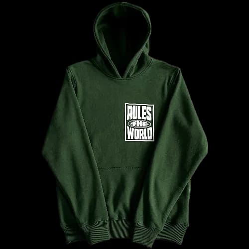 corteiz hoodie rules the world green — Hoodies from Weidian, photo 2 of 2