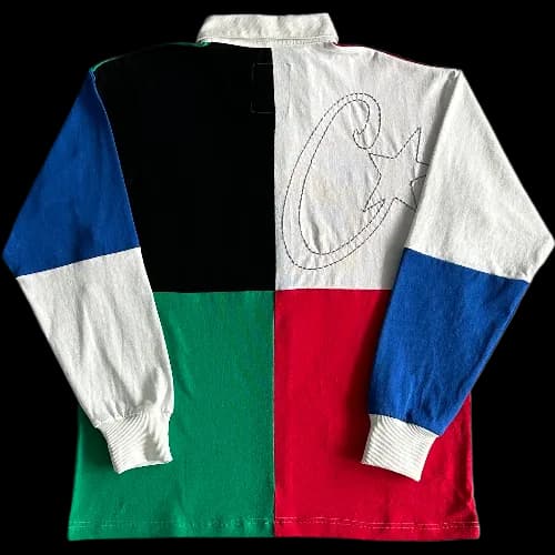 corteiz longsleeve Color Block Polo — T-Shirts from Weidian, photo 2 of 2