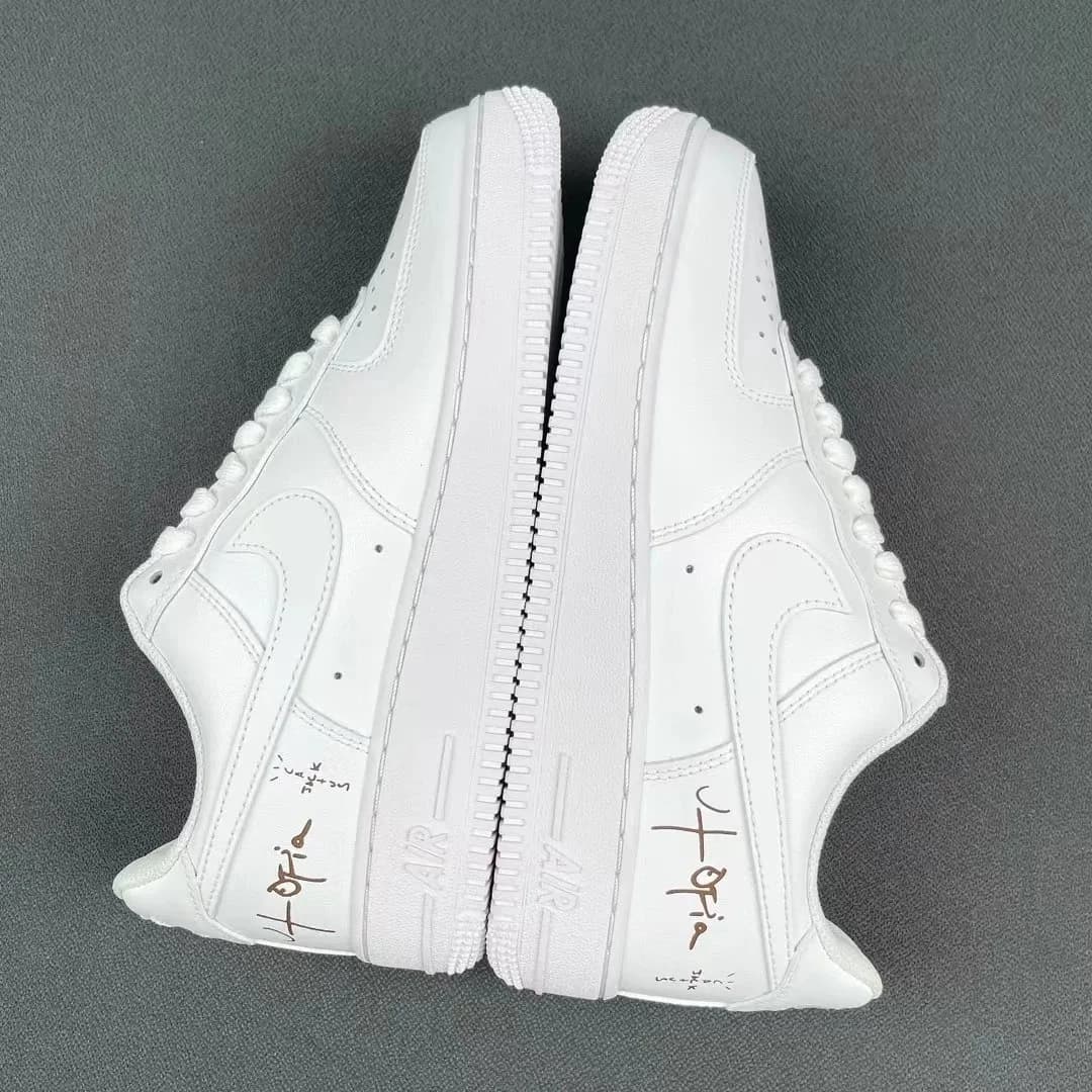 Travis Scott x NK Air Force 1's — Shoes from Weidian, photo 2 of 5
