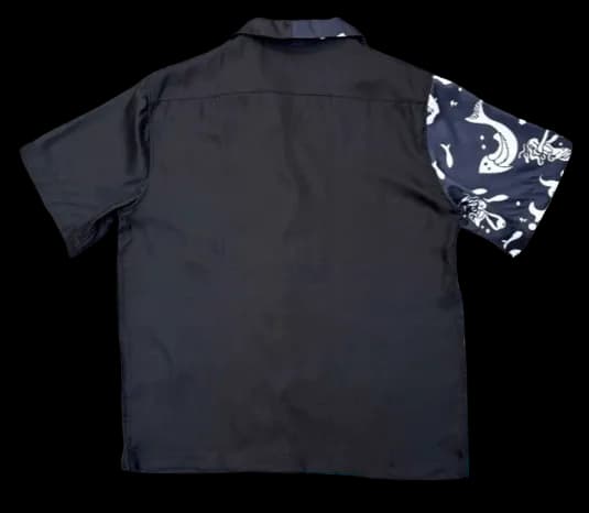Prada Green Flames Polo — T-Shirts from Weidian, photo 2 of 2
