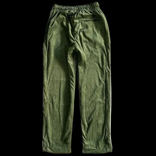 corteiz Velor tracksuit pants Green — Pants from Weidian, photo 2 of 2