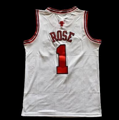 NBA Jersey Tanktop Bulls Rose N.1 — T-Shirts from Weidian, photo 2 of 2
