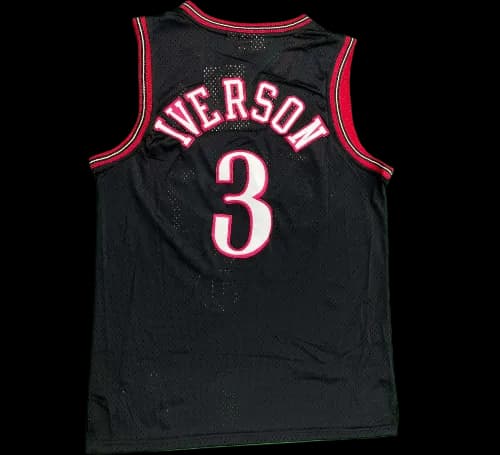 NBA Jersey tanktop Sixers Iverson 76 N.3 — T-Shirts from Weidian, photo 2 of 2