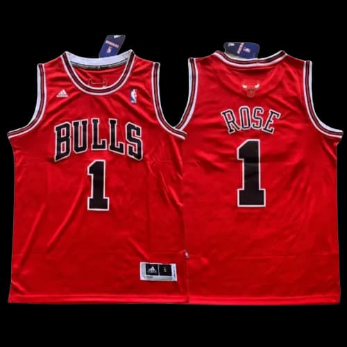 NBA jersey tanktop Bulls Rose n.1 — T-Shirts from Weidian, photo 2 of 2