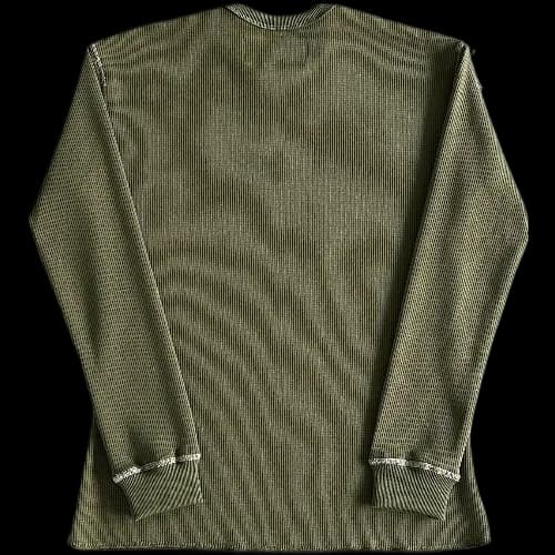 corteiz Long Sleeve Waffle C Stars Army Green — T-Shirts from Weidian, photo 2 of 2