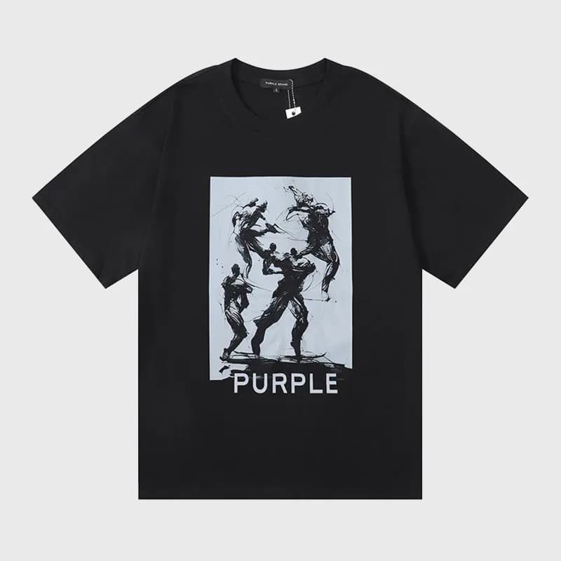 purple brand T shirt — T-Shirts from Taobao, photo 2 of 4