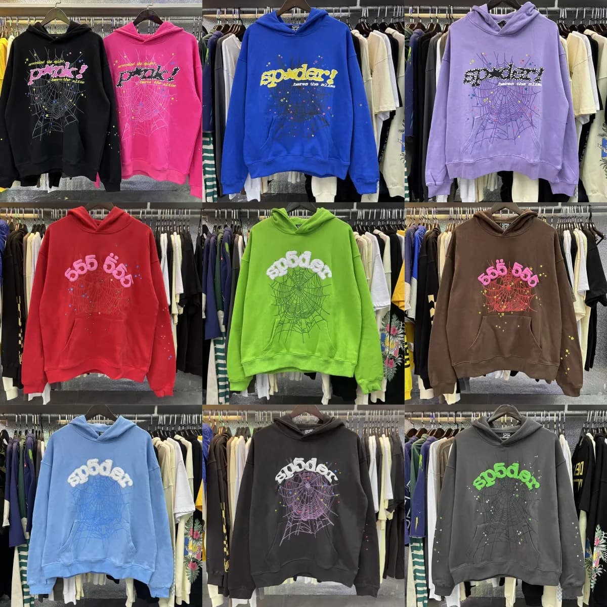 sp5der hoodie 36 colorways — Hoodies from 1688, photo 2 of 2