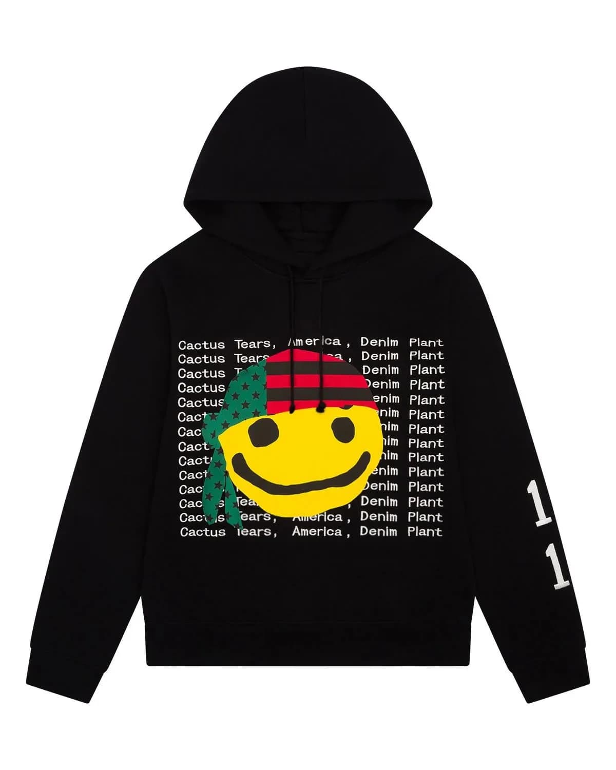 Denim Tears X CPFM Smiling Cartoon Kapok Hoodie Cactus Tears Hoodie 34 from Weidian