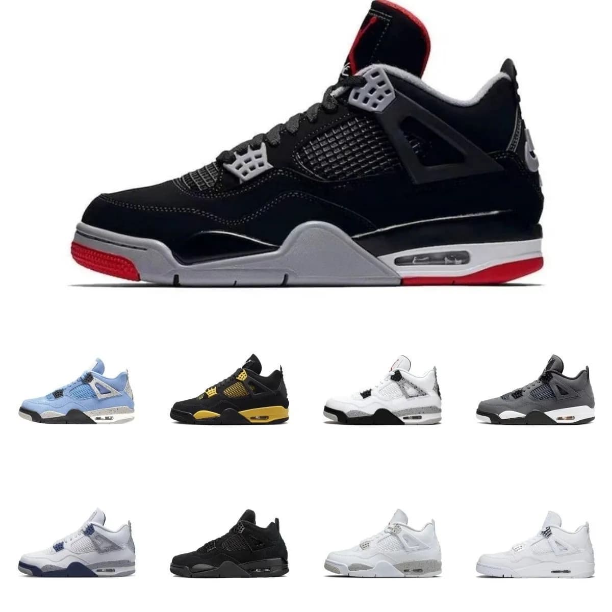 AJ4 men s shoes women s shoes air cushioned basketball 4 from Weidian