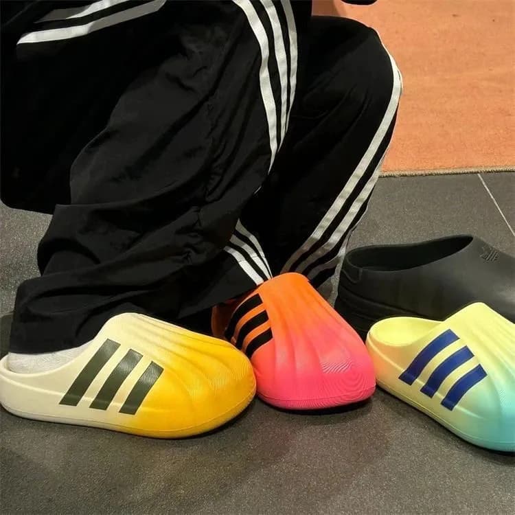 adidas Summer New Shell Head Half Dragged Clover Men s and Women s Baotou One Foot Versatile Thick 33 from Weidian
