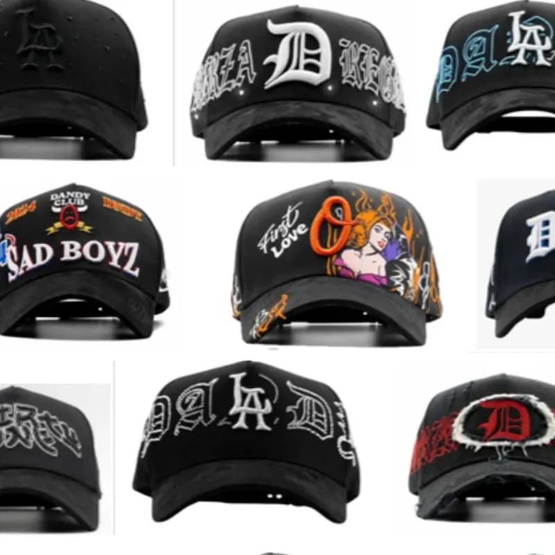 Popular hip hop trend DANDY peaked cap baseball cap adjustable anime hip hop baseball cap for men and women wholesale 18 — clothing from Weidian