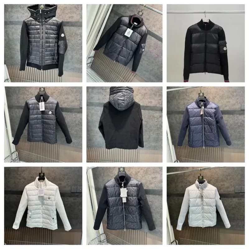 Versatile Knit Down Padded Jacket — clothing from Weidian