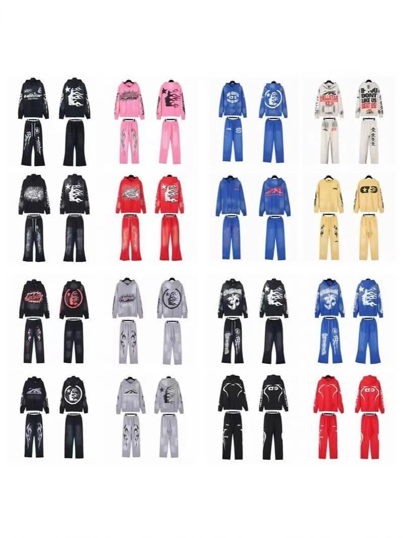 Hellstar Style Washed Set — tracksuits from Weidian