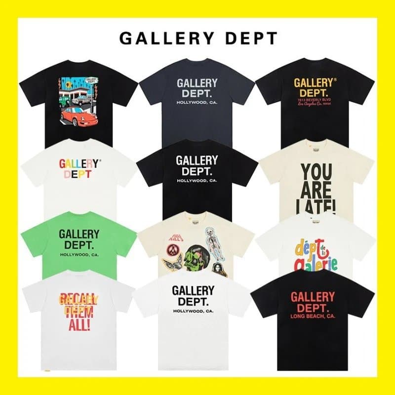 Gallery Dept Vintage Print T Shirt — tShirts from Weidian