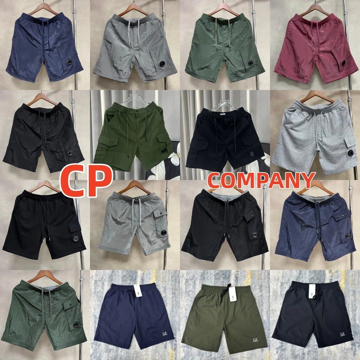 CP Style Lens Cargo Shorts — shorts from Weidian