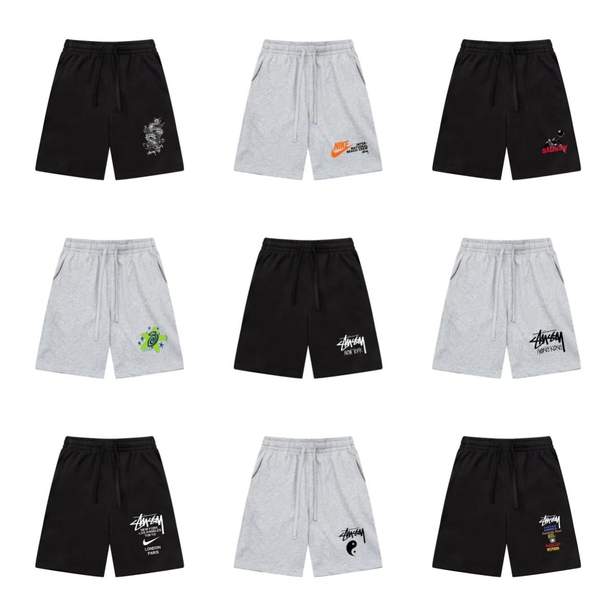 Stussy Style Cotton Shorts — shorts from Weidian
