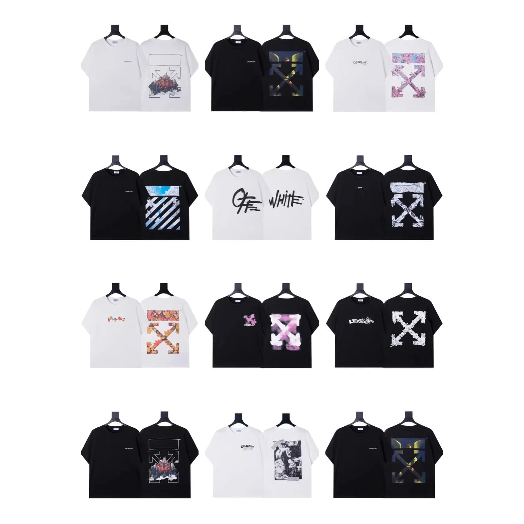 OW Style Arrow Graphic Tee — tShirts from Weidian