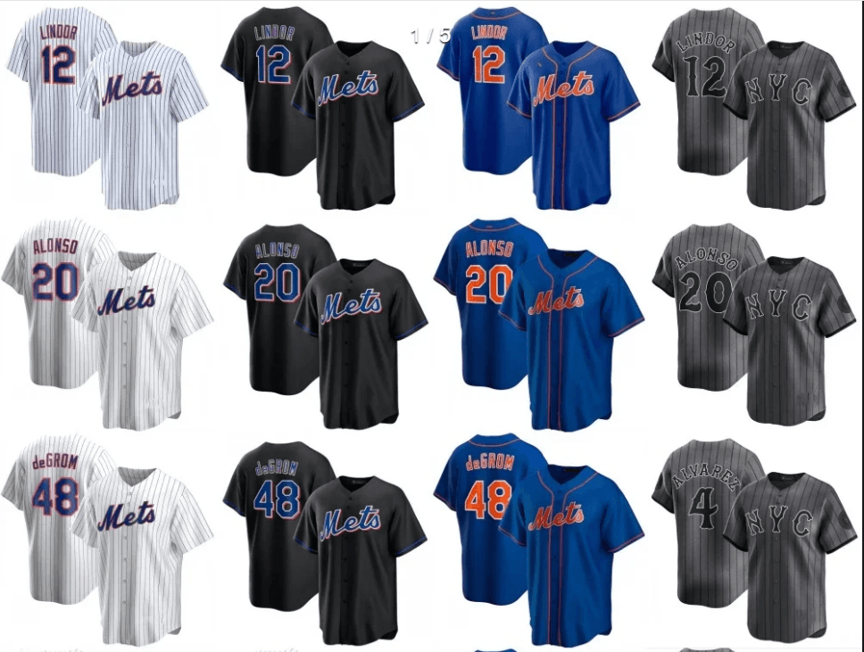 NY Style Baseball Jersey — jerseys from Weidian