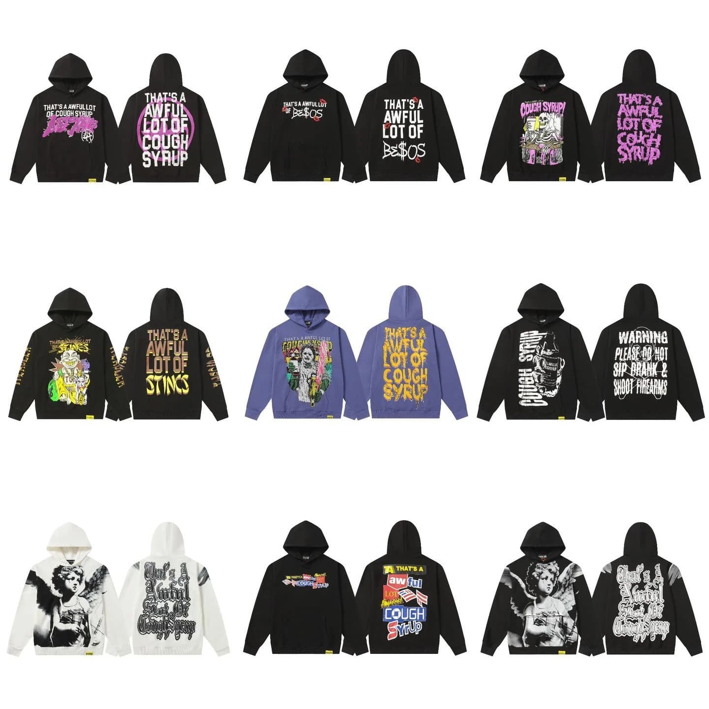That's Awful Oversized Cotton Hoodie — hoodies from Weidian