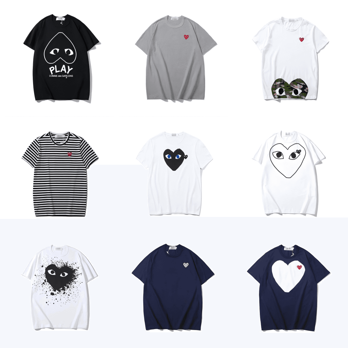 Heart Patch Embroidered Tee — tShirts from Weidian