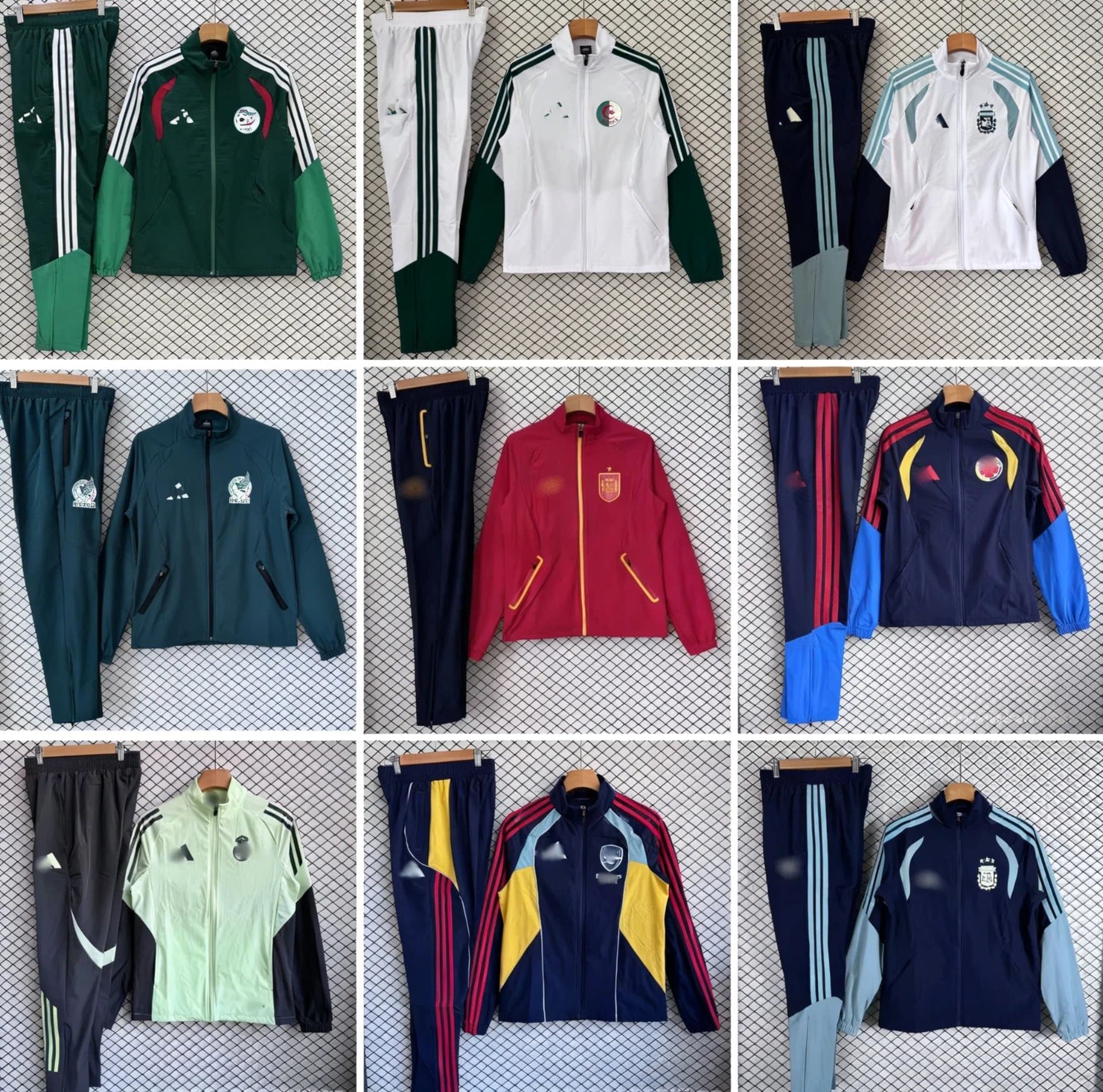 26/27 National Team Windbreaker Tracksuit — tracksuits from Weidian