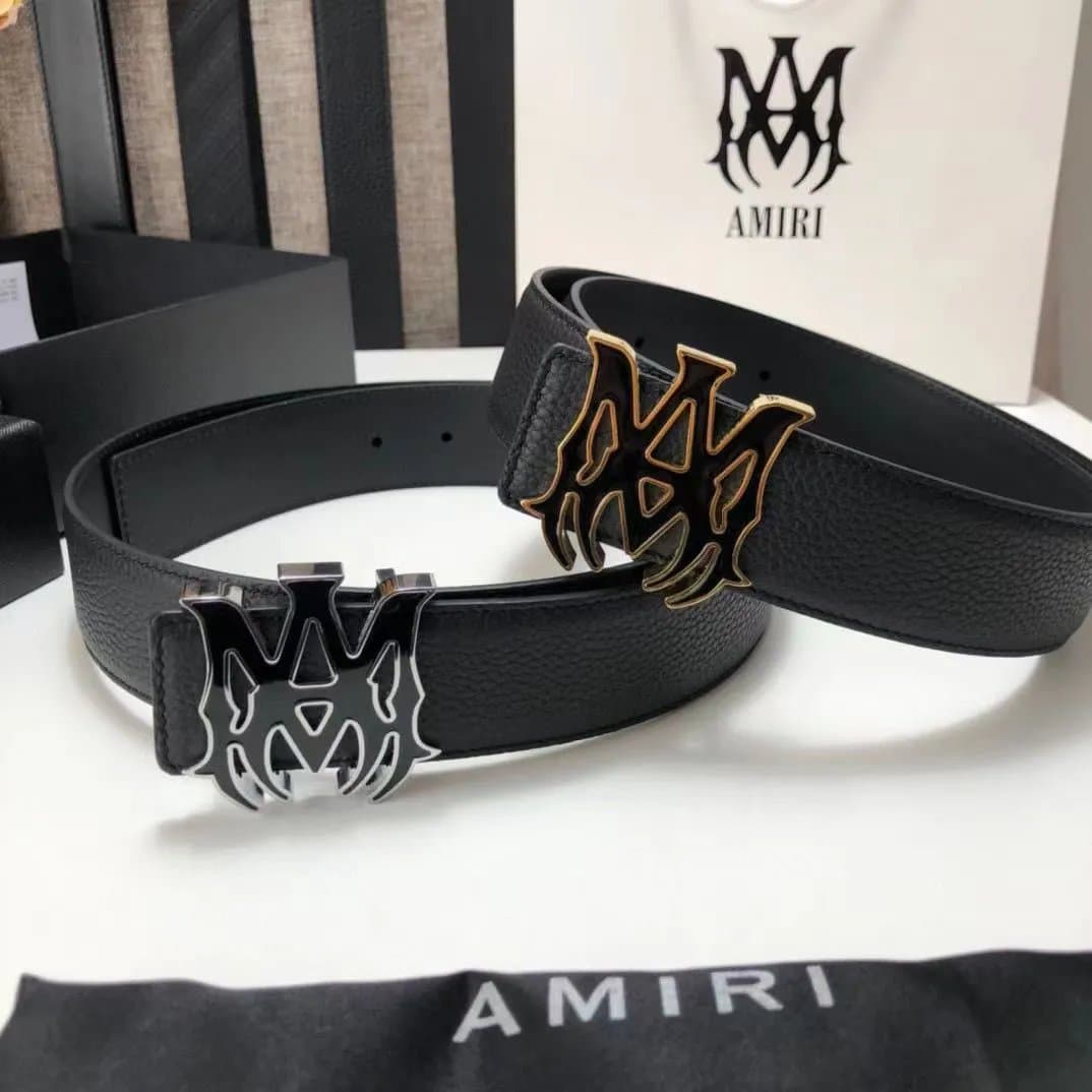 AMIRI Leather Business Belt — accessories from Weidian
