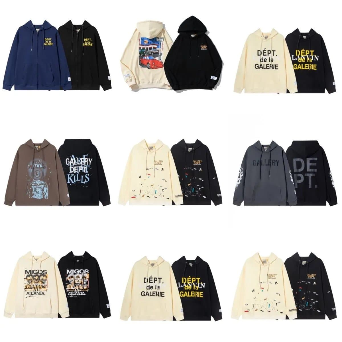 Gallery Style Logo Hoodie — hoodies from Weidian