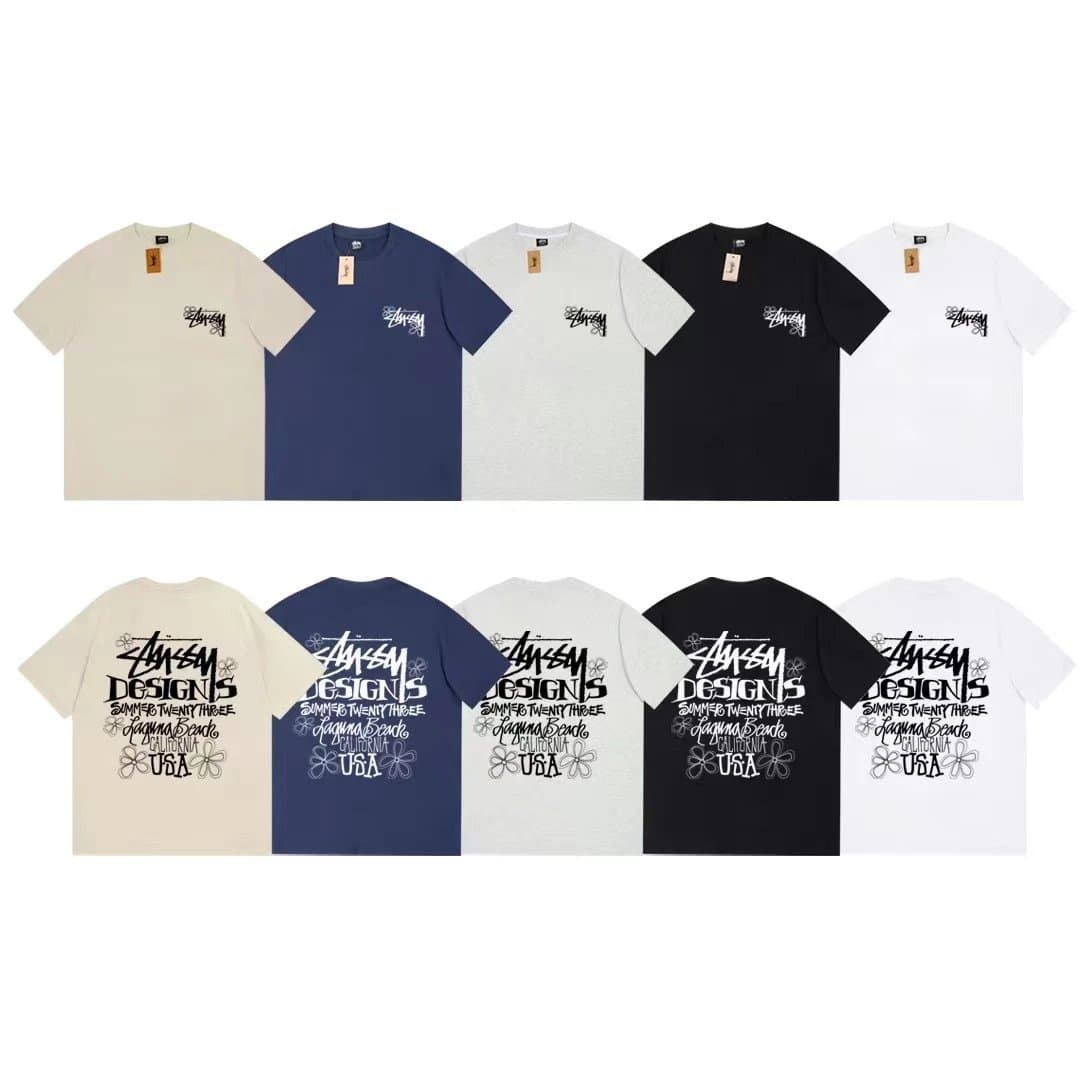 Stussy Style Graphic Tee — tShirts from Weidian