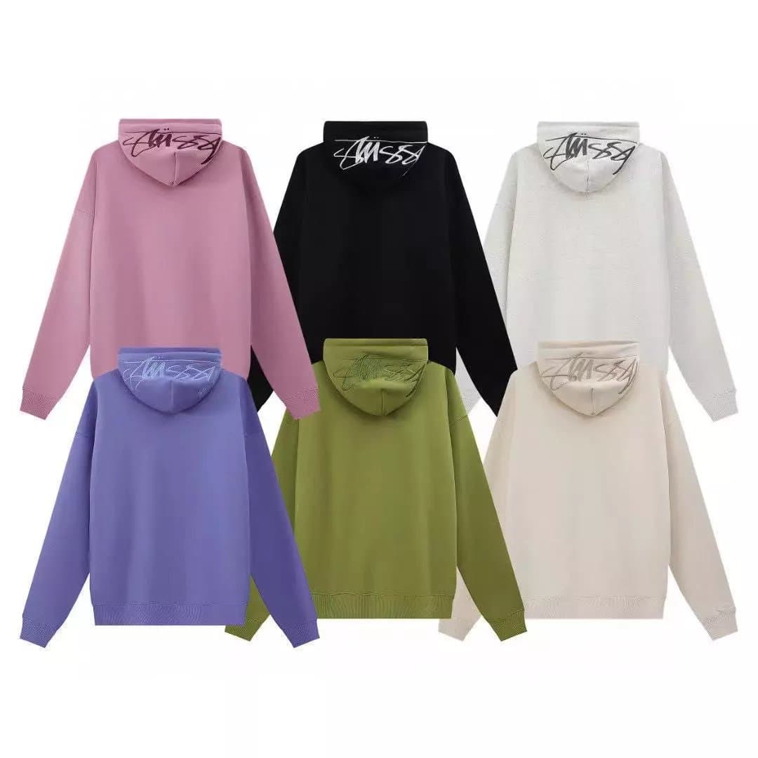 Stussy Style Script Hoodie — hoodies from Weidian