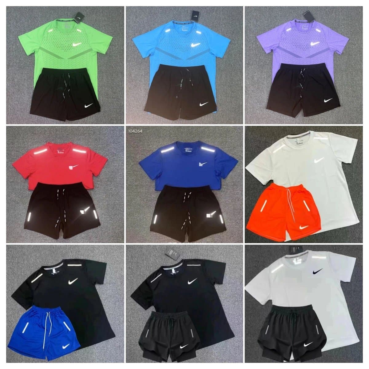 NK Style Summer Tee & Shorts Set — tracksuits from Weidian