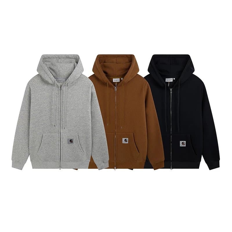 Carhartt Style Zip Hoodie — hoodies from Weidian