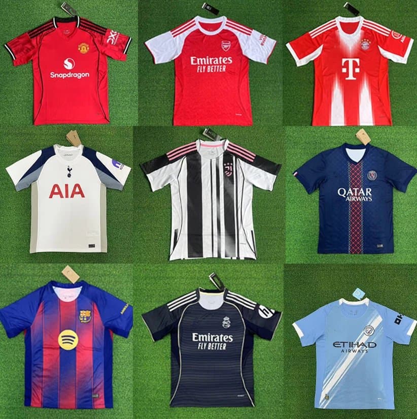 25/26 Club Football Jersey — jerseys from Weidian