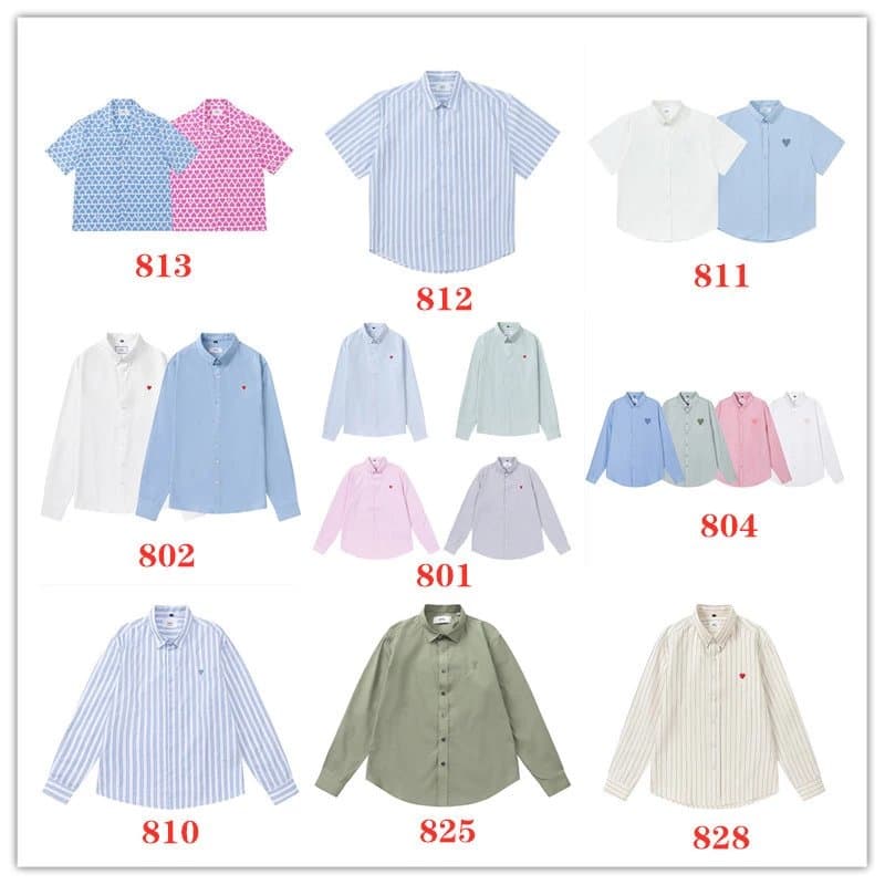Ami Style Button Up Shirt — clothing from Weidian, photo 1 of 1
