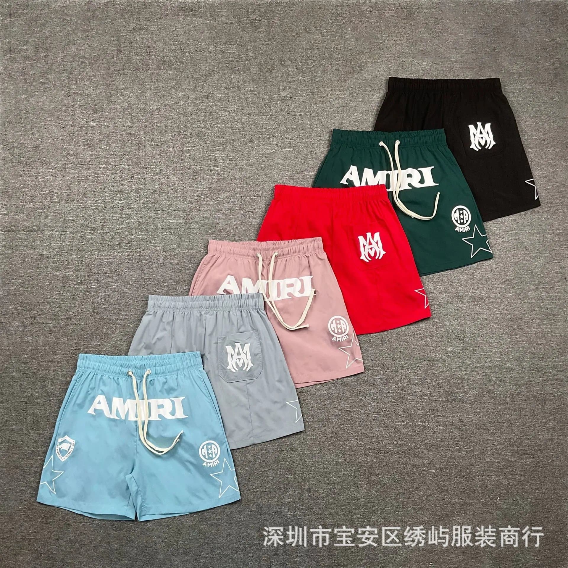 AM Style Logo Mesh Shorts — shorts from Weidian