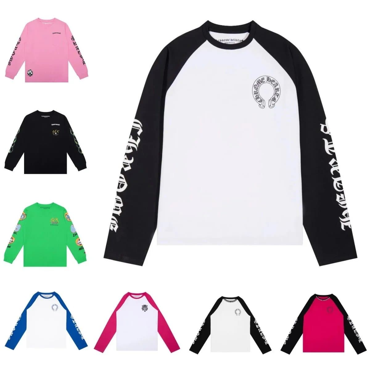 CH Style Raglan Long Sleeve — clothing from Weidian
