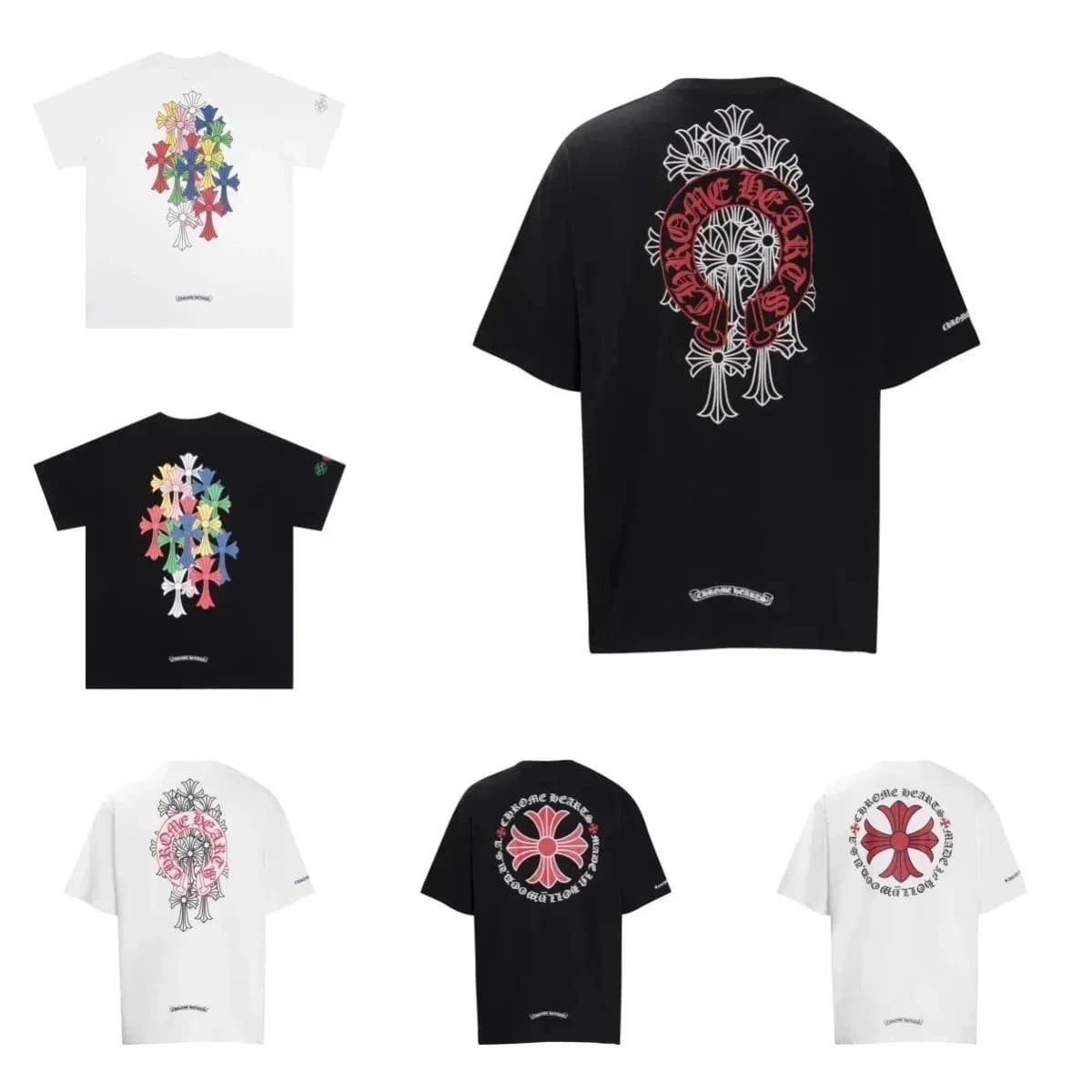Chrome Hearts Style T Shirt — clothing from Weidian
