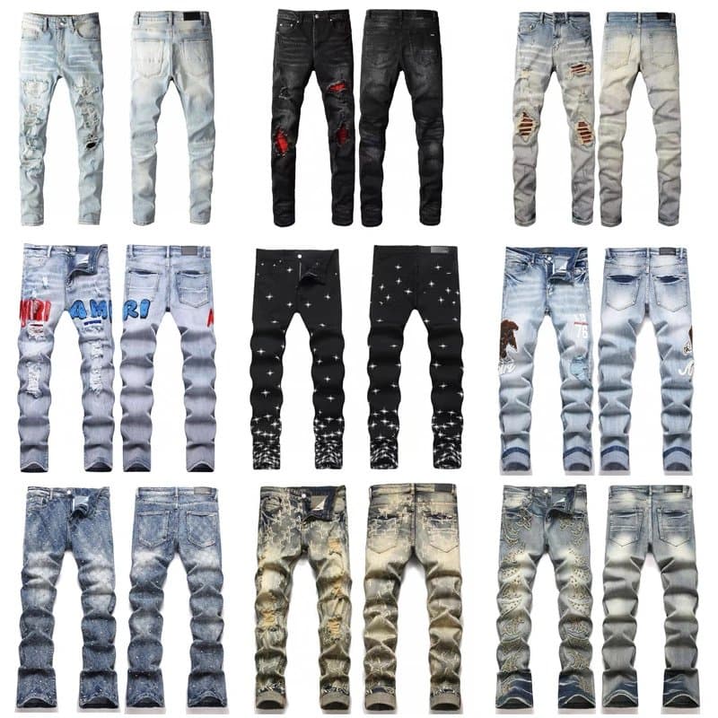 AM Style Distressed Jeans — pants from Weidian