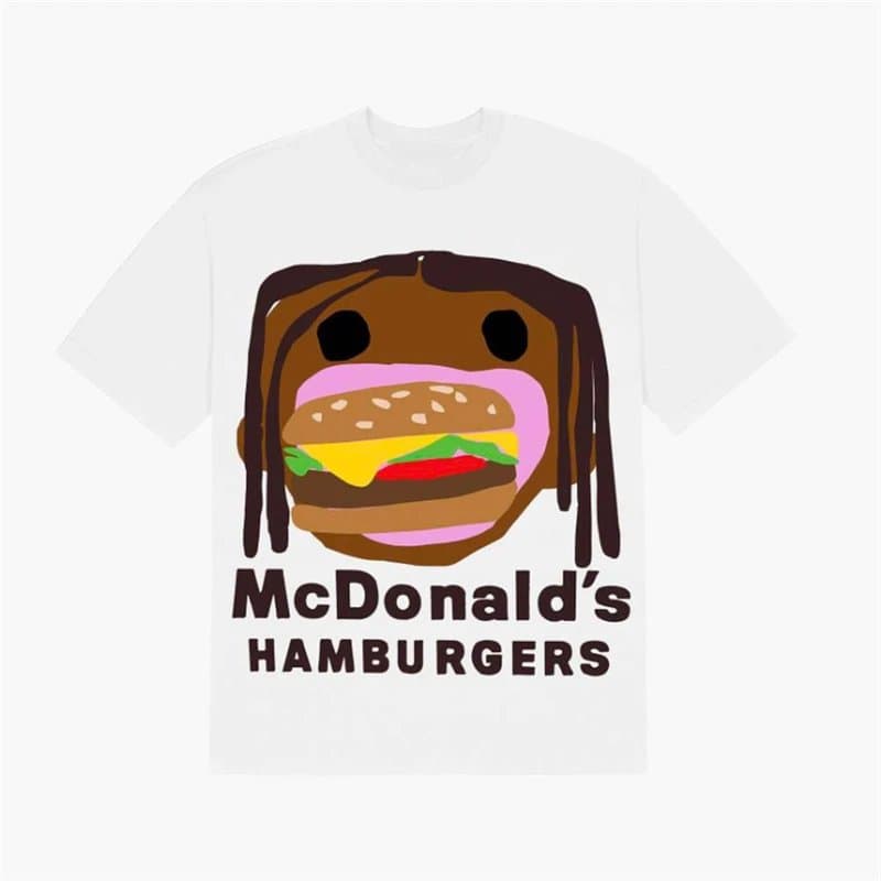 TS Style Burger Graphic Tee — tShirts from Weidian