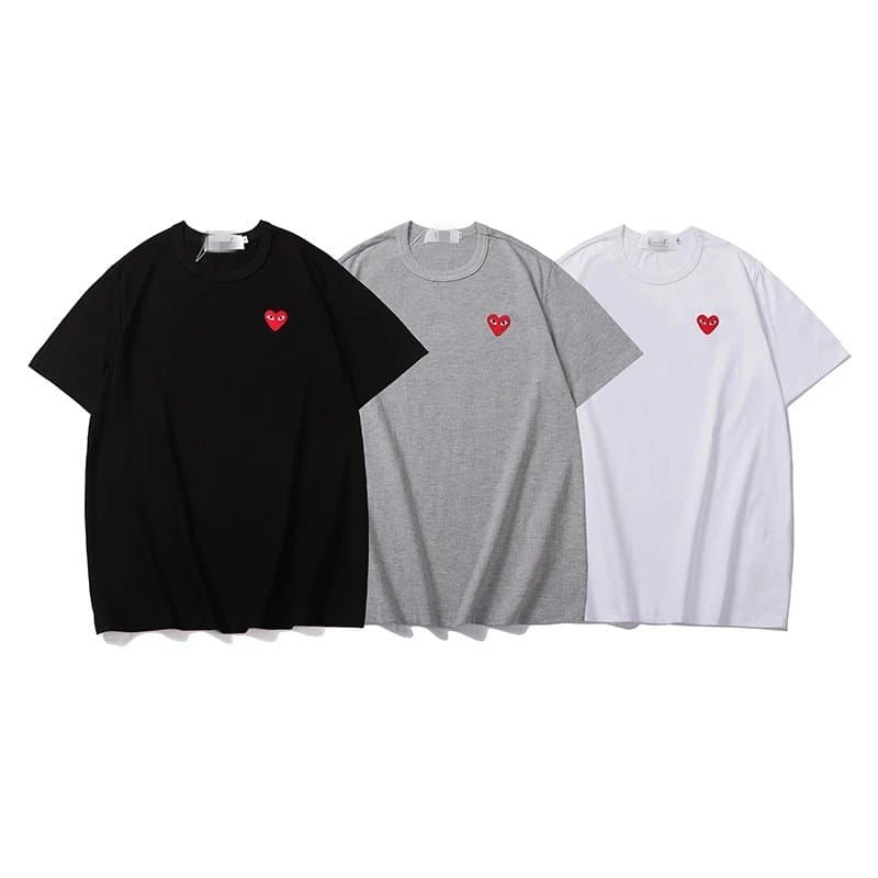 Play Style Heart Logo Tee — tShirts from Weidian