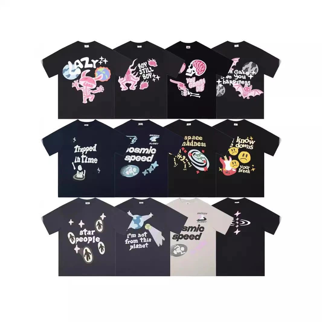 Broken Planet Style Graphic Tee — tShirts from Weidian